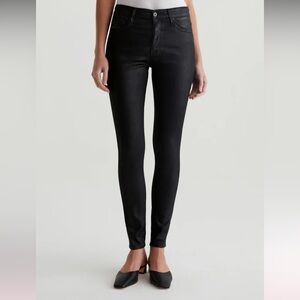 The Farrah skinny high-rise skinny matte AG